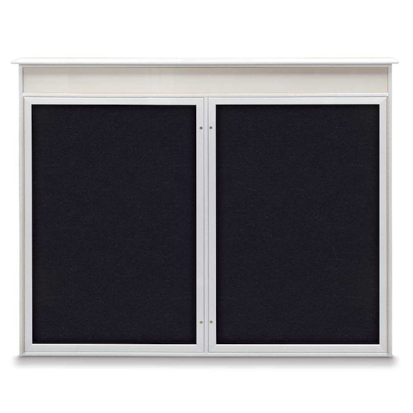 Single Door Enclosed Indoor Letterboard
